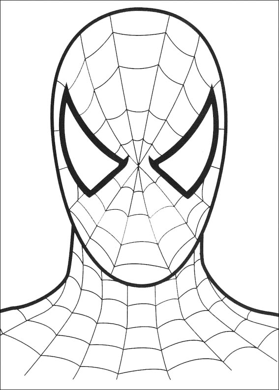 cara de Spiderman